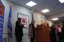 U.S. Rep. Rosa DeLauro speaks at the Community Action Agency of New Haven on Tuesday, September 22.