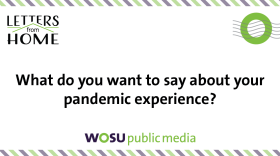 This week's question is "What do you want to say about your pandemic experience?"
