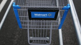 A Wal-Mart cart is seen in August 2015 in Miami. (Joe Raedle/Getty Images)