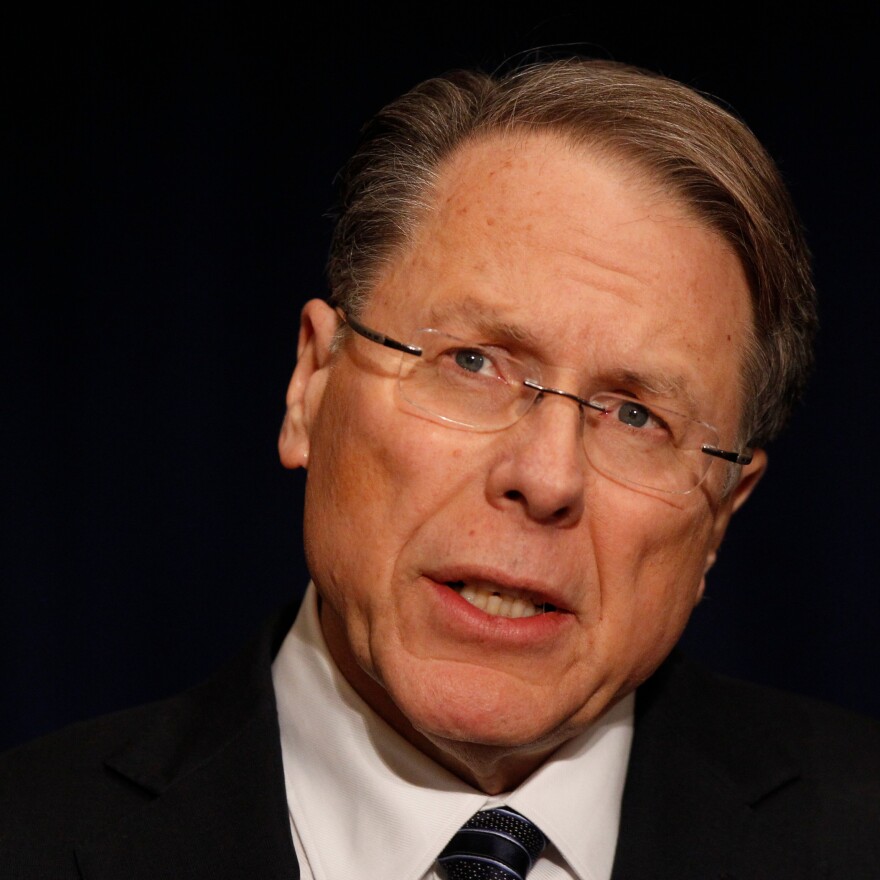 The National Rifle Association's Wayne LaPierre.