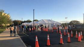 FEMA is operating a vaccine site at Valencia College in Orlando.