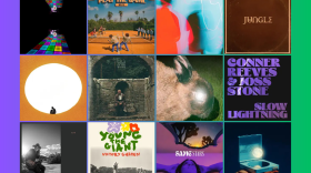 Fresh Tracks Friday album cover collage