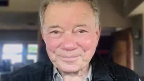 William Shatner via Zoom
