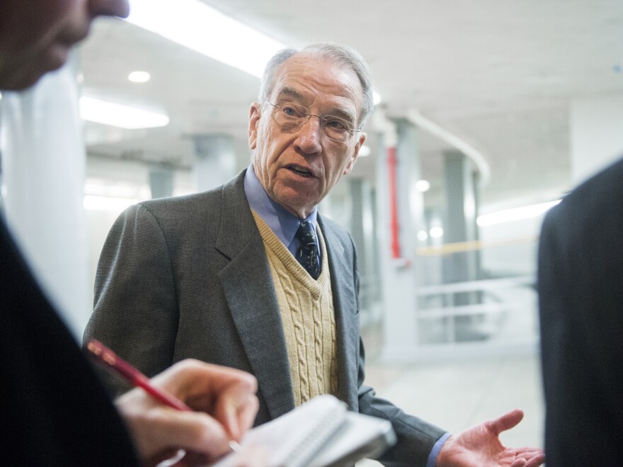 Sen. Chuck Grassley, R-Iowa, headed the Senate Finance Committee when an investigation was launched seven years ago into the finances of six television ministries.
