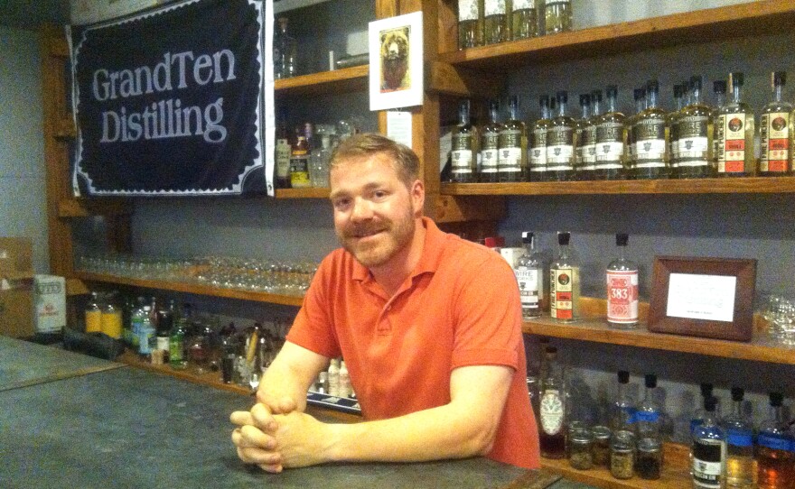 Lonnie Newburn says if he had to stress about extortion, he definitely wouldn't be opening a distillery in Southie.