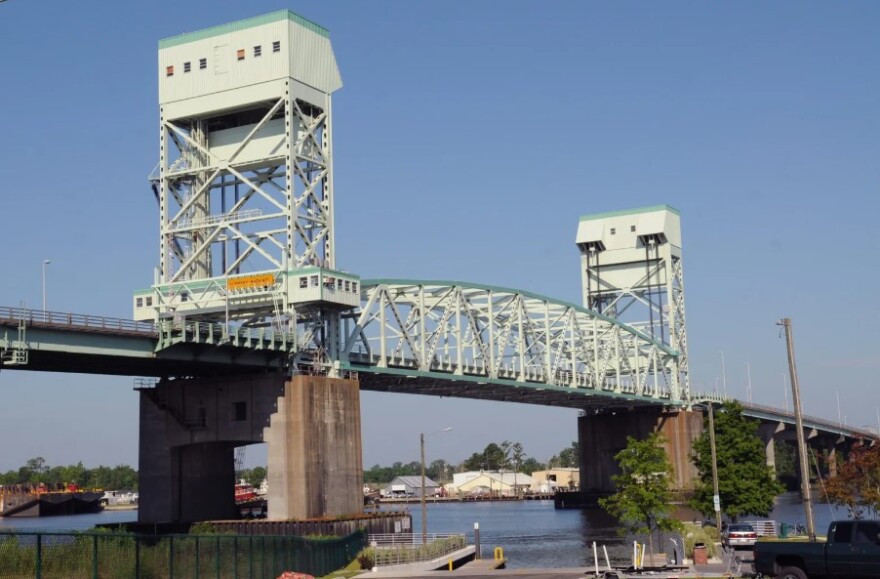 A file photo of the Cape Fear Memorial Bridge.