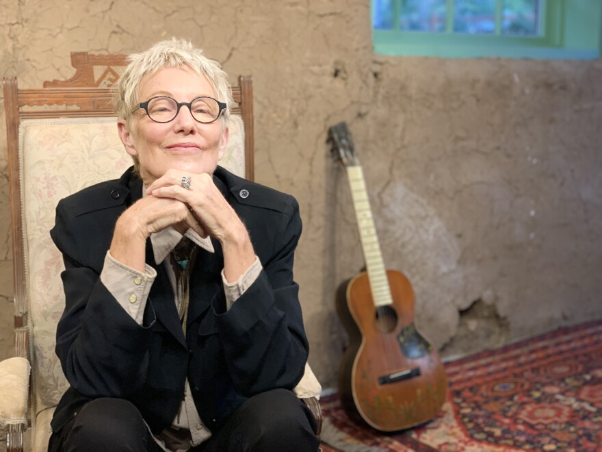 Eliza Gilkyson will join KSUT for a virtual live session, Thursday, 9/25 at 1:30 PM. She will also perform at the Four Corners Folk Festival coming up over Labor Day weekend.