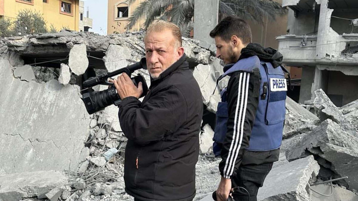 Gaza journalist fights to protect family while covering war - Vimarsana News