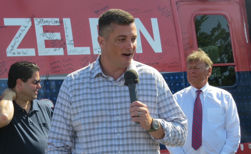 New York Republican gubernatorial candidate Lee Zeldin and Capital Region Republican candidates stump in Colonie, NY