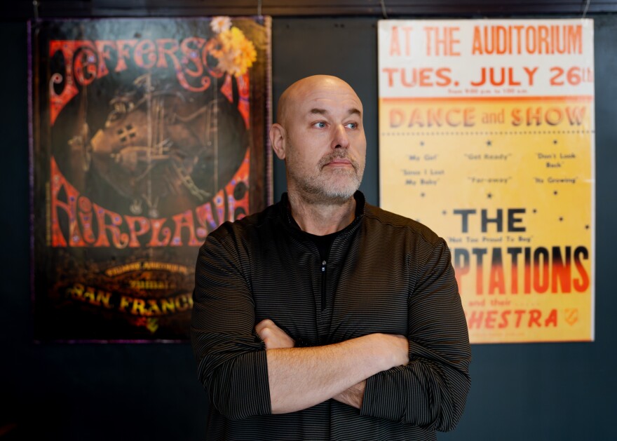 Tim Weber on Thursday, Dec. 18, 2025, at The Sovereign in St. Louis’ Grand Center neighborhood.