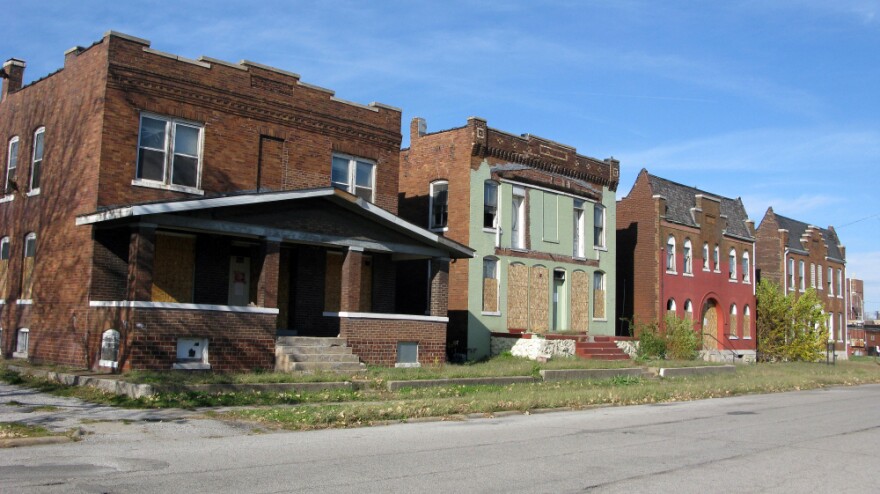 In and near its downtown, there are more boarded-up and empty storefronts and vacant lots in Granite City, Ill., than there are businesses.