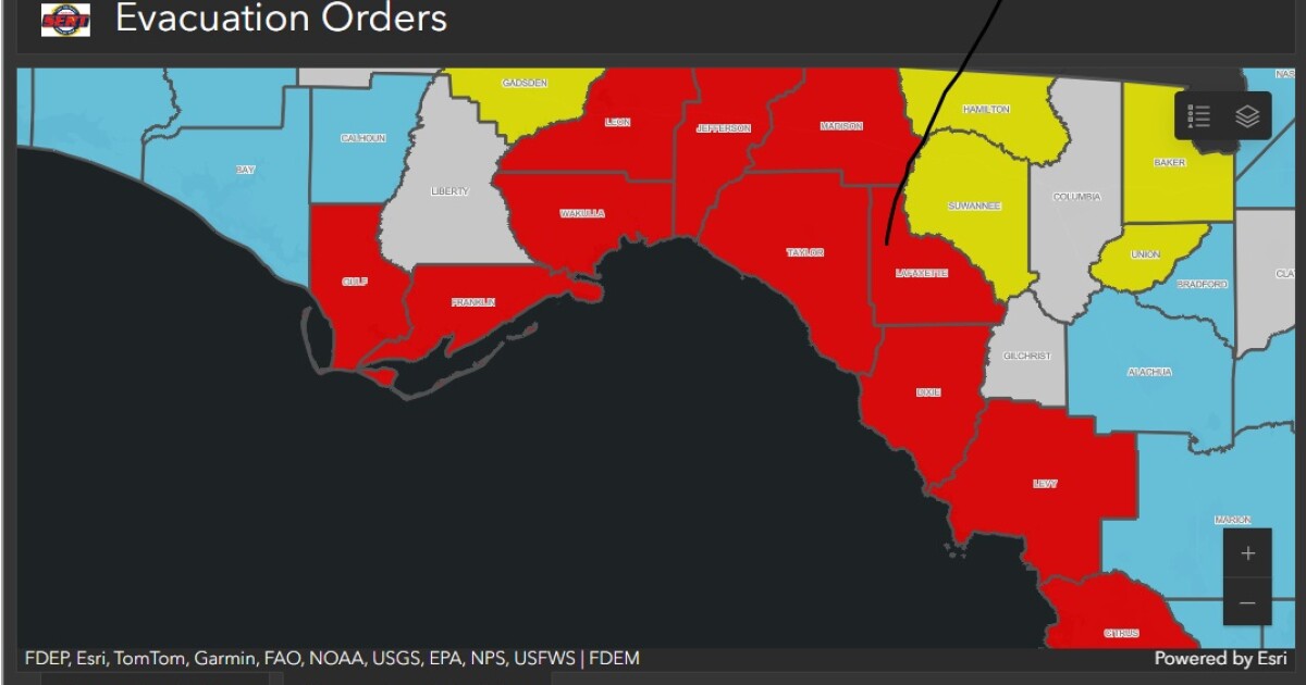 Gadsden County issues mandatory evacuation for all mobile homes ahead