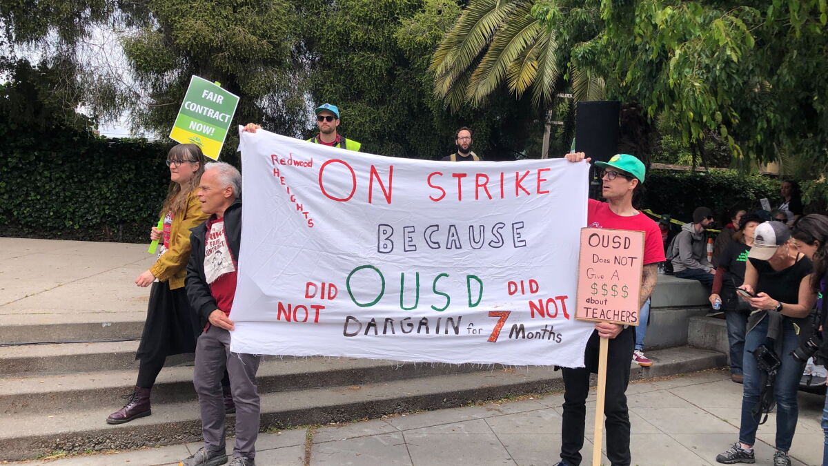 Teachers in the Oakland Unified School District are on strike - Vimarsana News