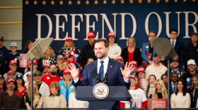 Vice President JD Vance speaks at a Livingston County rally for Republican candidates on October 27, 2026.