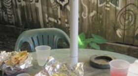 A Sunday lunch at Rosalita's Taqueria.