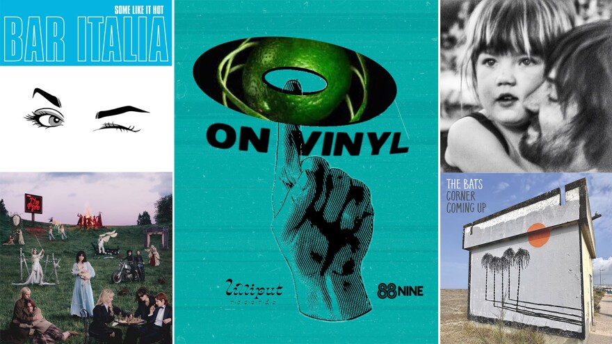 Albums from (clockwise from top left) bar italia, Tame Impala, The Bats and The Last Dinner Party are out Oct. 17.