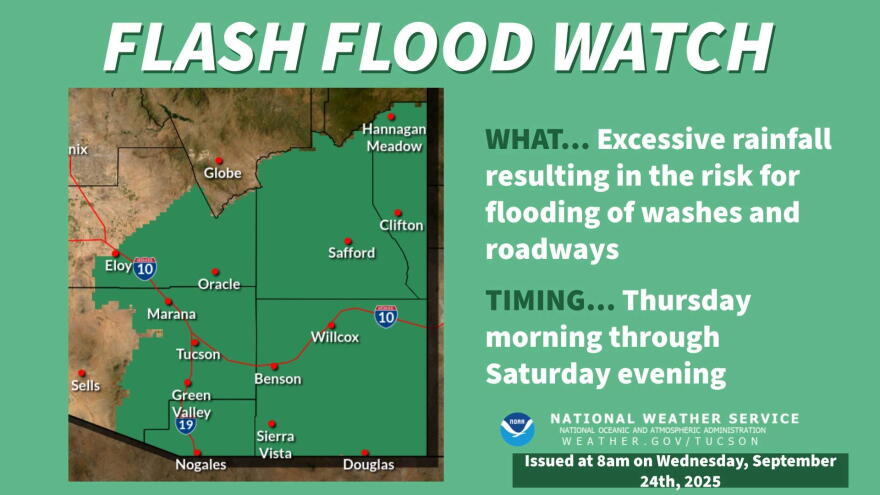 Flash Flood Watch 9-24-25