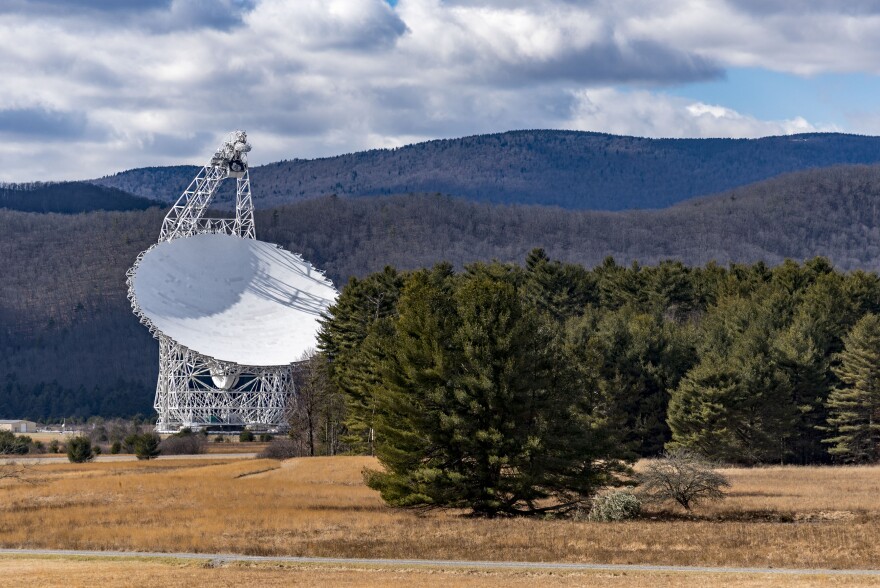 The Green Bank Telescope at Green Bank Observatory