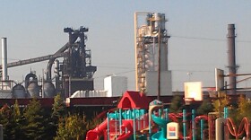 A steel plant