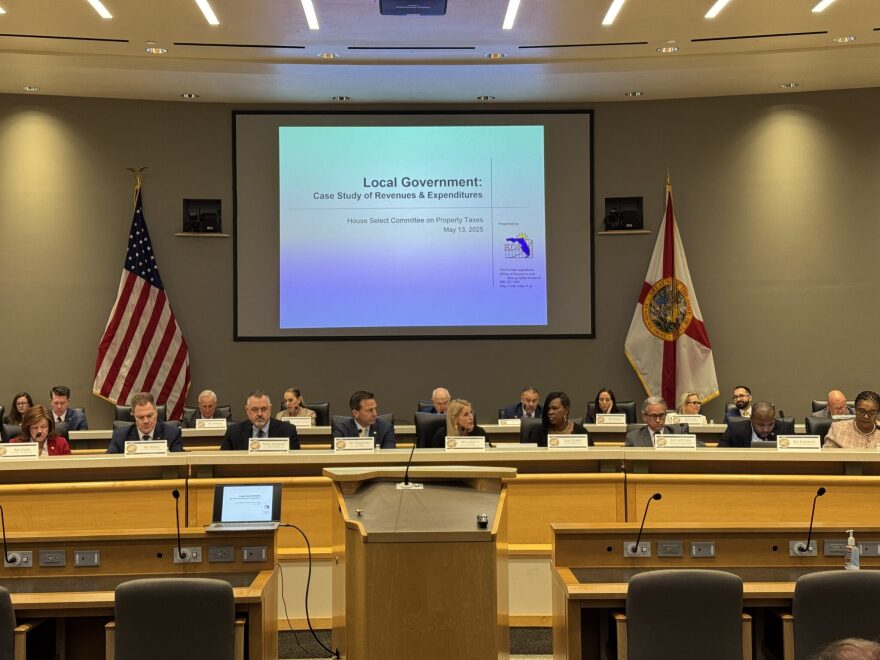 The May 13 meeting of the House Select Committee on Property Taxes.
