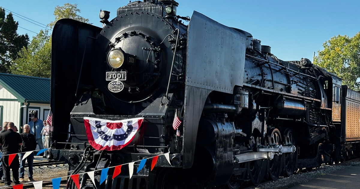National New York Central Railroad Museum to bid farewell to historic steam engine