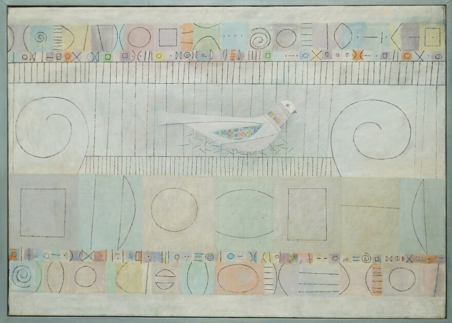 "Ancient Nest," Brett's favorite of his mother's works.