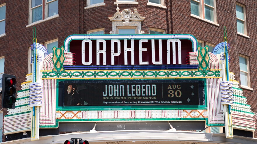 The historic Wichita Orpheum will celebrate its grand re-opening with a concert by award-winning singer-songwriter John Legend.