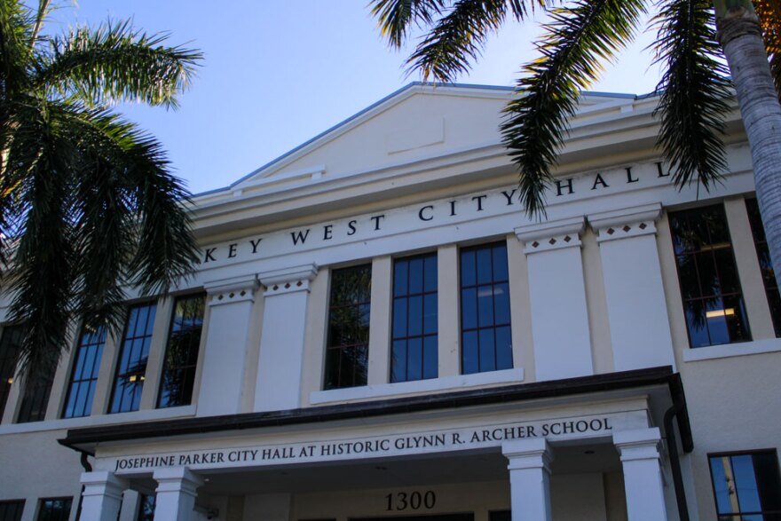 Key West City Hall, located at 1300 White Street, was originally built as a school in 1923.