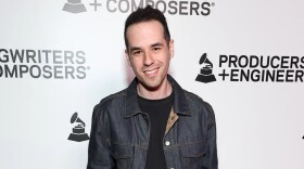 Edgar Barrera at an event celebrating producers, engineers, songwriters and composers at the Grammy museum on January 31, 2024.