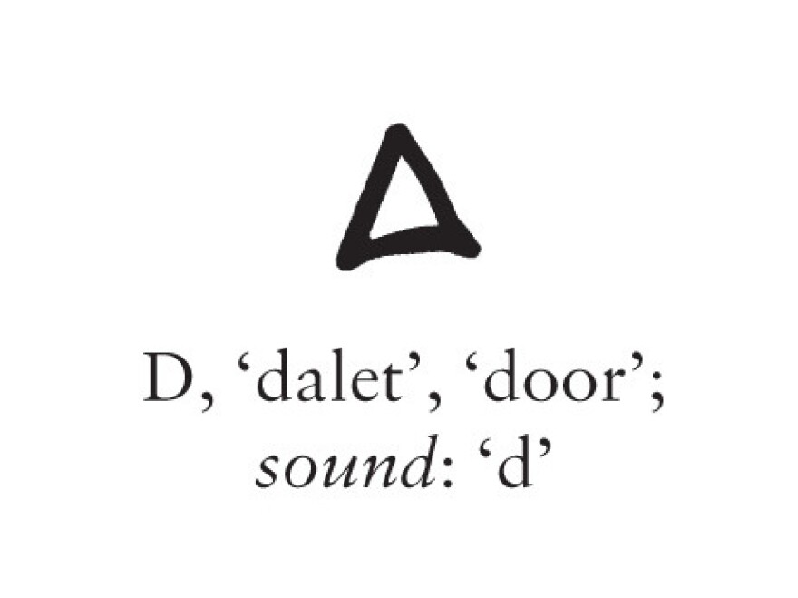 the letter "D"