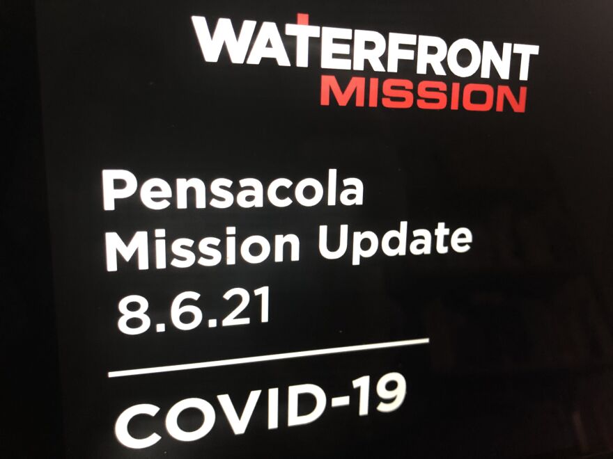 A Facebook post alerted the public of Waterfront's closure due to an outbreak of COVID-19 at the shelter.