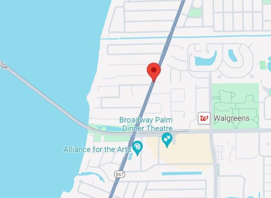 A water main break at McGregor Boulevard and San Roberto Circle has affected 312 addresses in that area, Fort Myers utility officials said Thursday night.