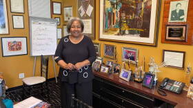 Julieanna Richardson, founder and president of the HistoryMakers. (Anthony Brooks/WBUR)