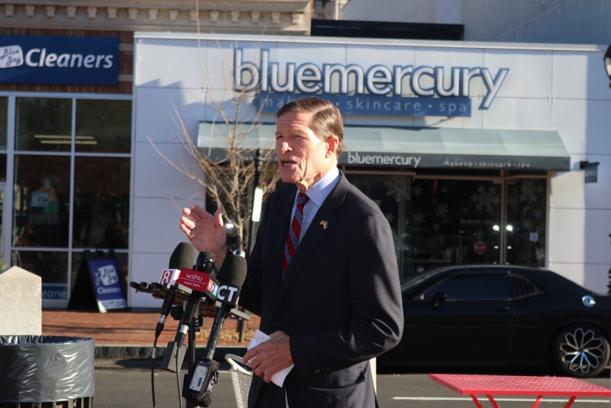 U.S. Senator Richard Blumenthal (D-CT) on December 1, 2025.