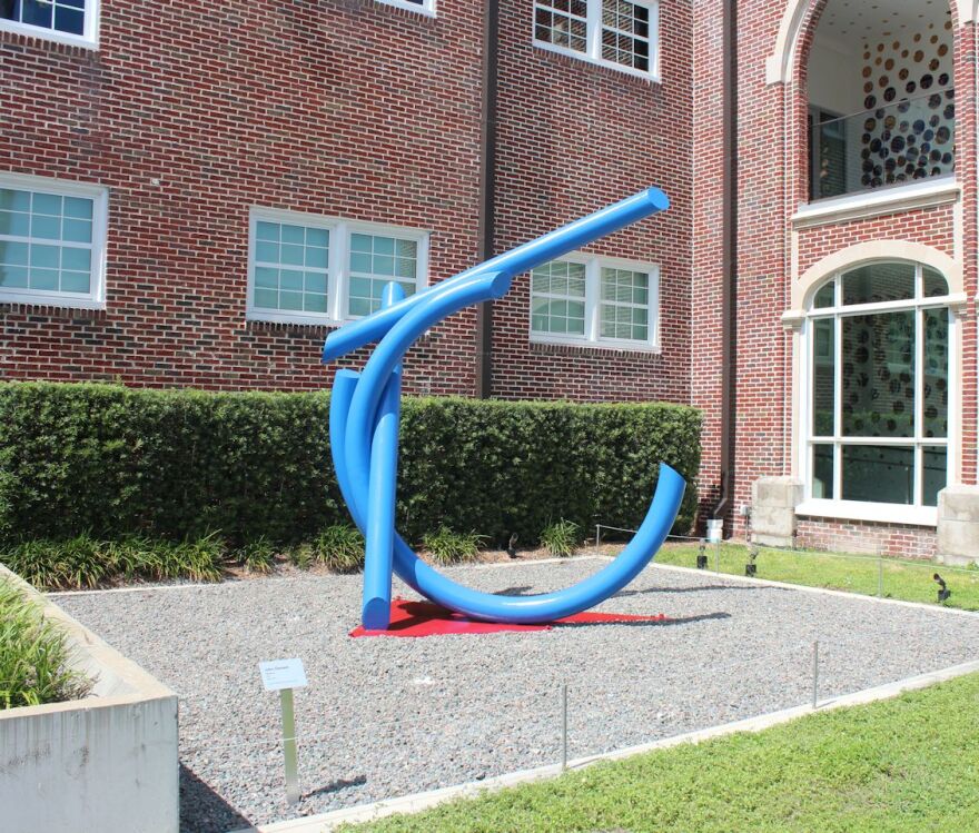 'Shazam' by John Clement is newest addition to Sarasota Art Museum courtyard.