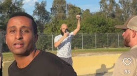 A man, reportedly a member of the Sunrise Movement, was arrested along with a number of others Sunday at the Everglades detention site in eastern Collier County. Information on charges and the number of people arrested was not available. A public information request was made to the Miami-Dade Sheriff's Office, which made the arrests.