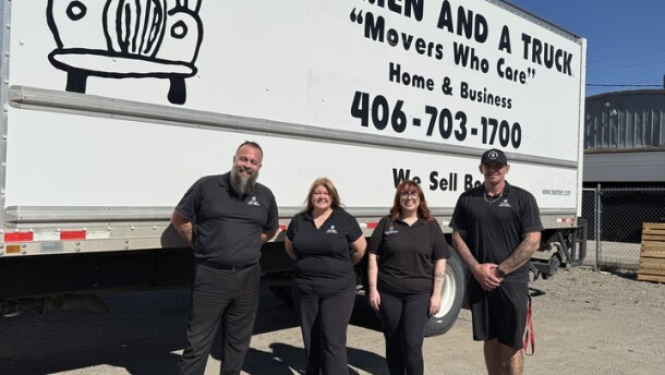 Jeremy Eide and staff Two Men and a Truck