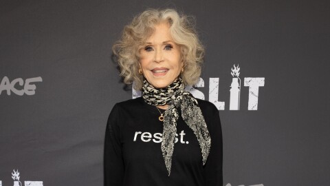 Jane Fonda attends the premiere of "Gaslit" at the IFC Center on Friday, June 12, 2026, in New York.
