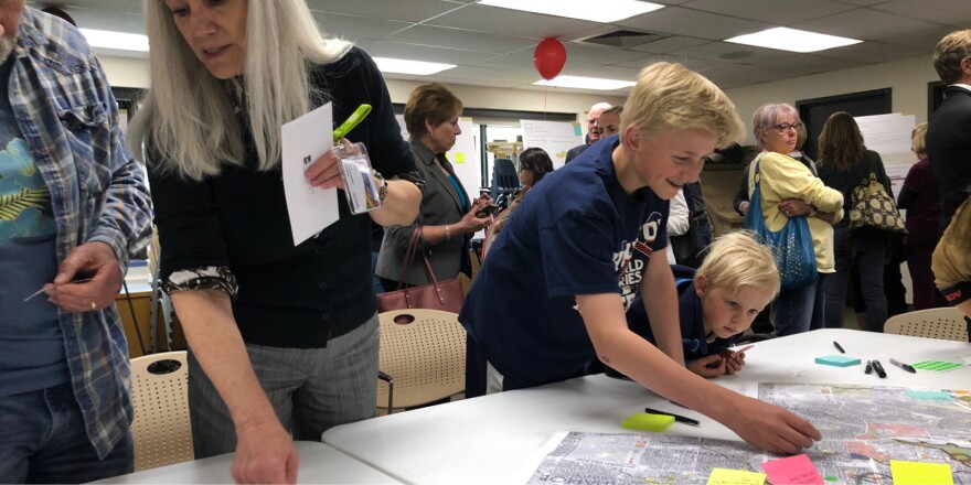 Community meetings like this one, held recently for Agency Landscape + Planning LLC's High Line Canal’s Vision Plan in Denver, to develop nature trails and amenities along the waterway, will be done in Jacksonville as designs are developed for Shipyards West Park.