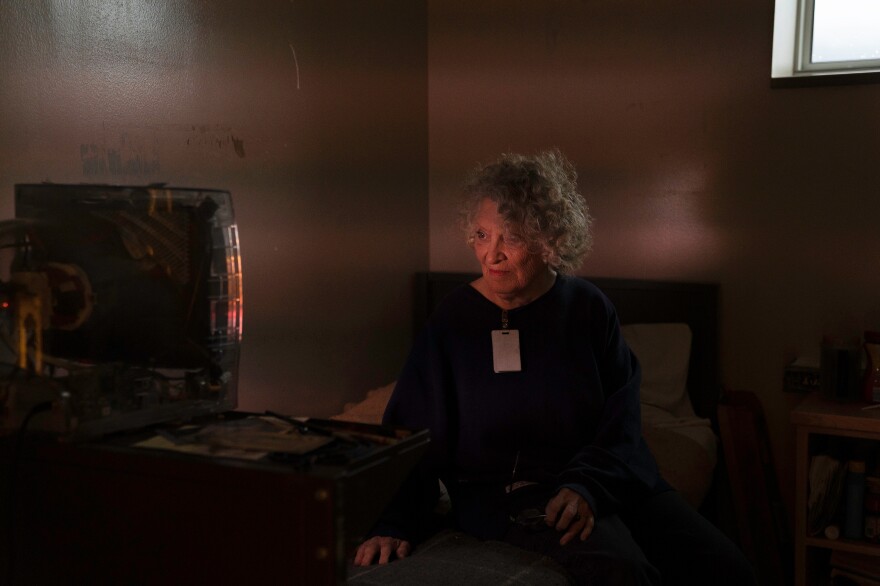 Tyler watches CNN daily in her room.