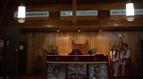 Altar of St. Titus Church during their annual celebration of Saint Pauli Murray, July 17, 2025, in Durham.