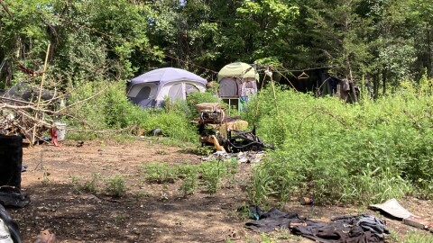 The city says it plans to clear the site of a tent city on September 1st.