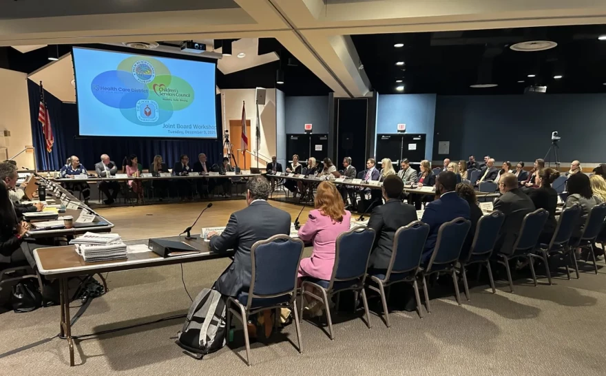 Officials from the Palm Beach County Commission, School District, Health Care District and Children’s Services Council met Dec. 9 for the first time since 2013 to discuss the state of child health and welfare. They noted successes in graduation rates and reducing child poverty.