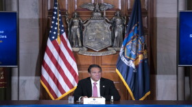 Gov. Andrew at a briefing on July 24.