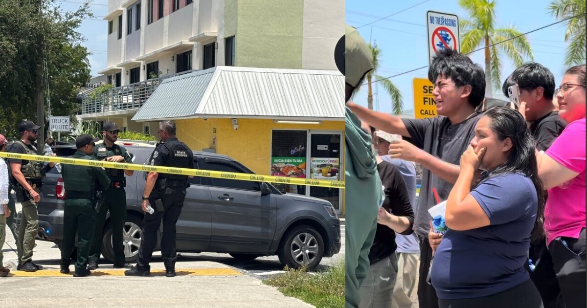 Immigration operation standoff at a Lake Worth Beach bakery inflames community tensions