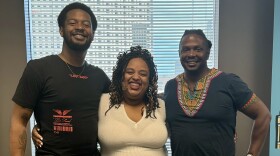 From left to right: Matthew Lewis, Monique Liston and Nate Gilliam