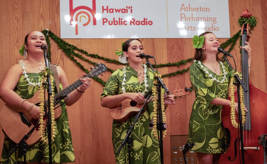 Kilia shared their music during our 2024 Mele Hawai