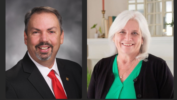 Missouri Representative Jamie Gragg and Julia Curran, candidates for Missouri House District 140 on the November 3, 2026, ballot.