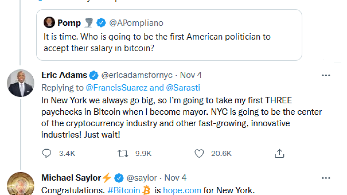 More local elected officials are embracing cryptocurrency | WAMC