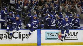 Tampa Bay Lightning celebrate